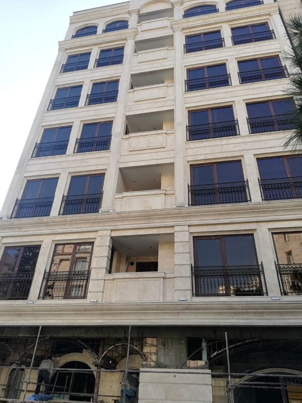 پروژه اقای مهندس شعیبی - آلومینیوم دکورال th60 اکپا روکوب دار - کامرانیه جنوبی - 1397