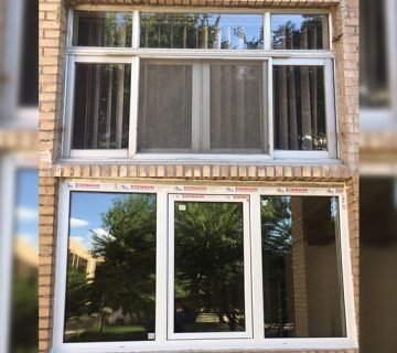 بازسازی پنجره قدیمی (تعویض پنجره)